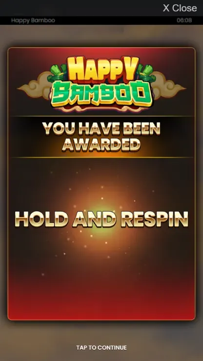 Happy Bamboo - Mobile Bonus