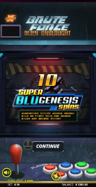 Brute Force, Alien Onslaught - Mobile Bonus