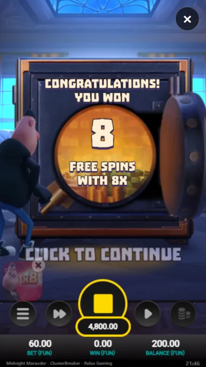 Midnight Marauder ClusterBreaker - Mobile Bonus