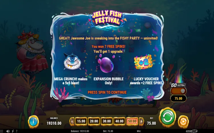 Shark Feast - Mobile Bonus