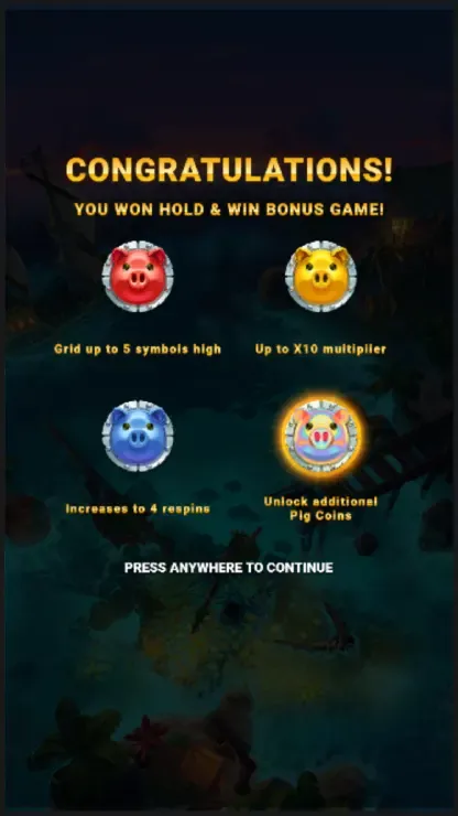 3 Pigs of the Caribbean - Mobile Bonus