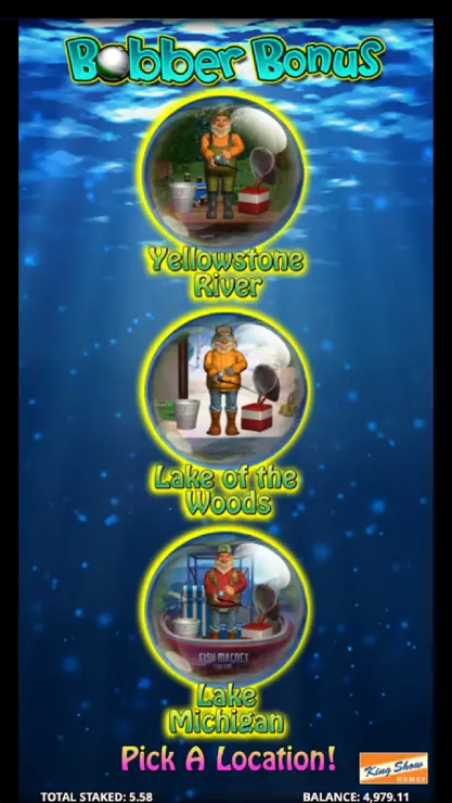 Fishing Bob Slingo - Mobile Bonus