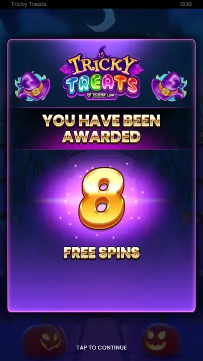 Tricky Treats - Mobile Bonus