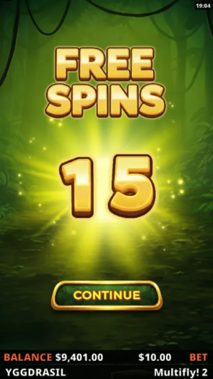 Multifly 2 - Mobile Bonus