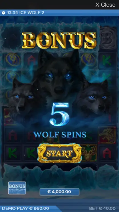 Ice Wolf 2 - Mobile Bonus