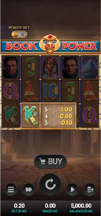Book of Power Mobile Features Base