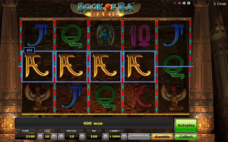 Book of Ra Magic Mobile Win