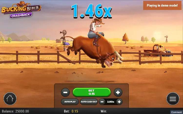 Bucking Rider - RTP & Wagering