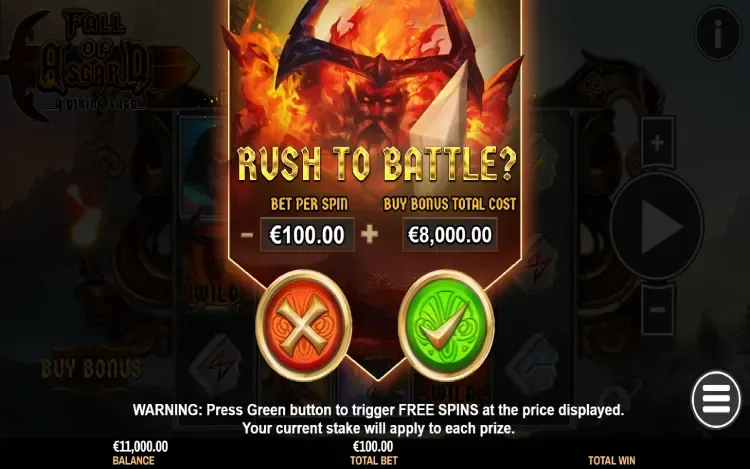 Fall of Asgard: A Viking Saga - Buy Bonus Feature