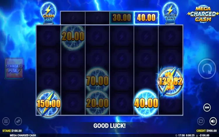 Mega Charged Cash - Cash Collect Feature