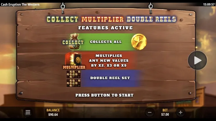 Cash Eruption The Western AllBonus