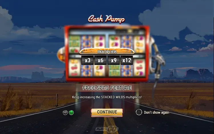 Cash Pump - Free Spins Round