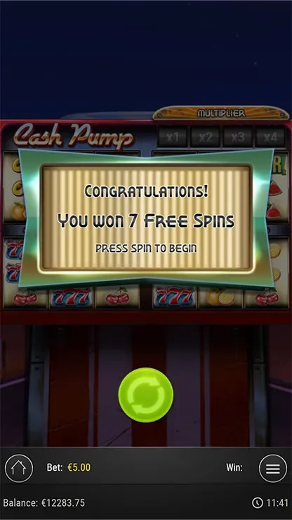 Cash Pump - Mobile Bonus Game