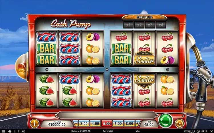 Cash Pump - RTP and Wagering