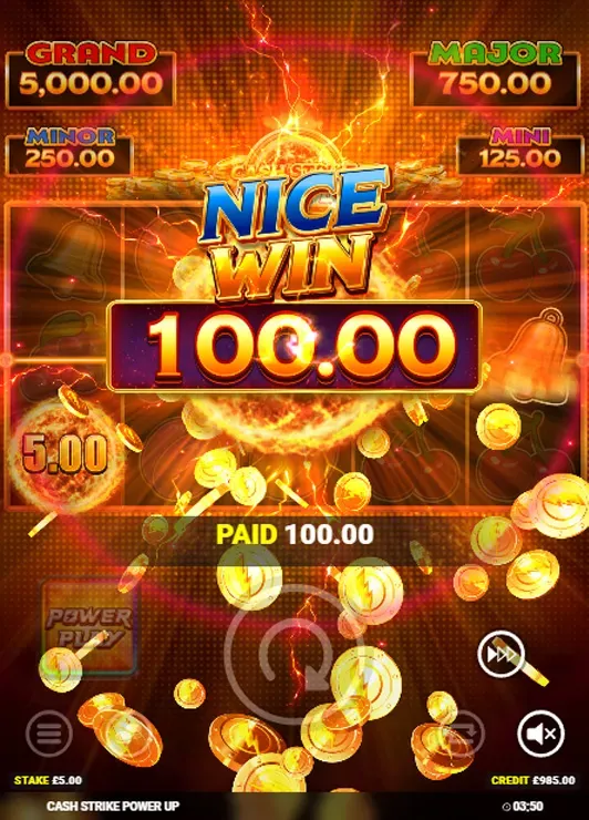 Cash Strike Power Up - Mobile Simple Win