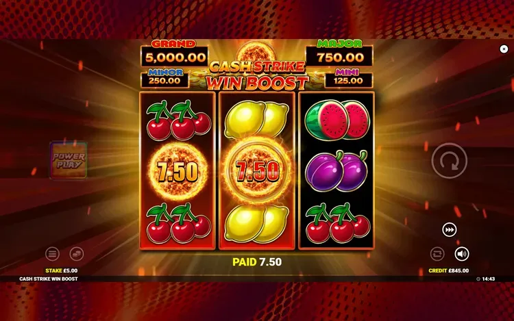 Cash Strike Win Boost - Cash Collect