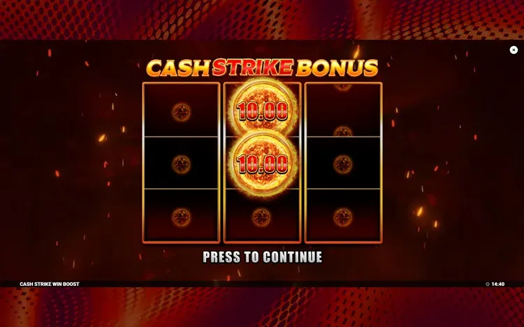 Cash Strike Win Boost - Cash Strike Bonus