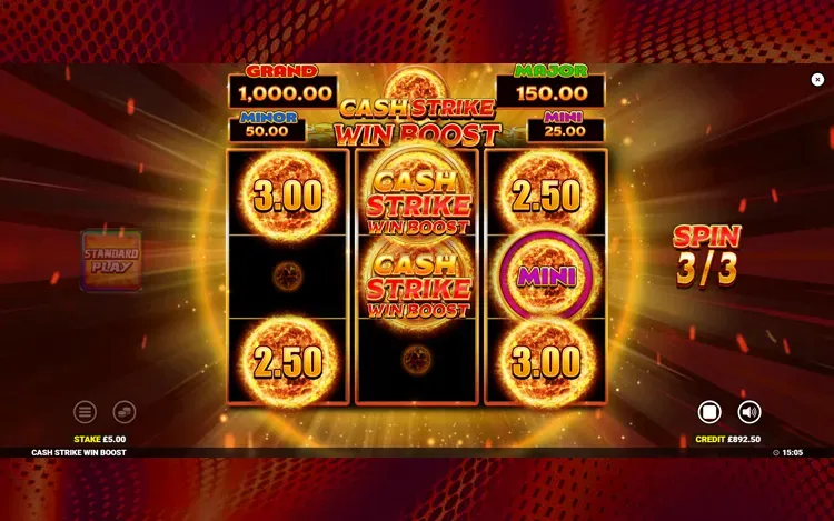 Cash Strike Win Boost - Gold Strike Feature