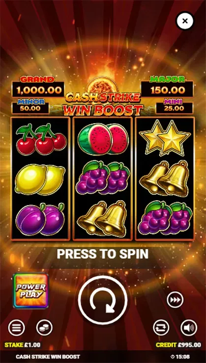Cash Strike Win Boost - Mobile Base Game