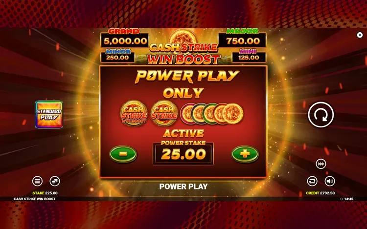 Cash Strike Win Boost - Power Play