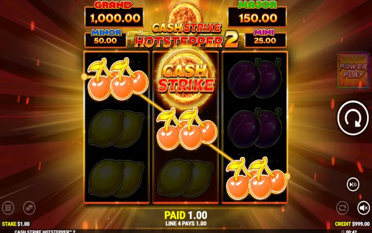 Cash Strike Hotstepper 2 - Cash Strike Feature