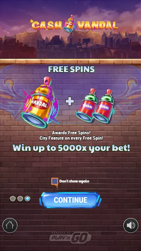 Cash Vandal - Mobile Bonus Game