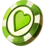 Invading Vegas - Casino chip 1 Symbol