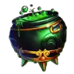 Blue Wizard - Cauldron Symbol
