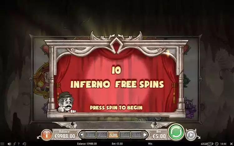 Charlie Chance - Inferno Free Spins