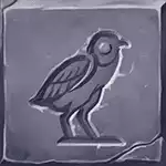 Charlie Chance and the Curse of Cleopatra - Bird Symbol
