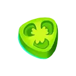 Chilli Libre - Green Vegetable Slice Symbol