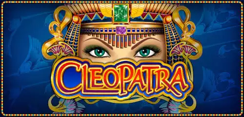 Logo for the slot game Cleopatra