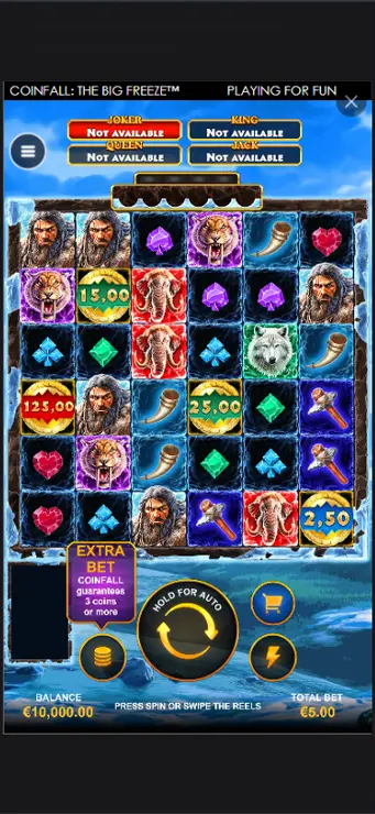 CoinFall The Big Freeze - Mobile Base Game