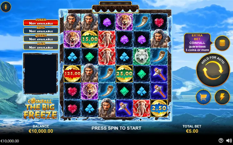 CoinFall The Big Freeze - RTP and Wagering