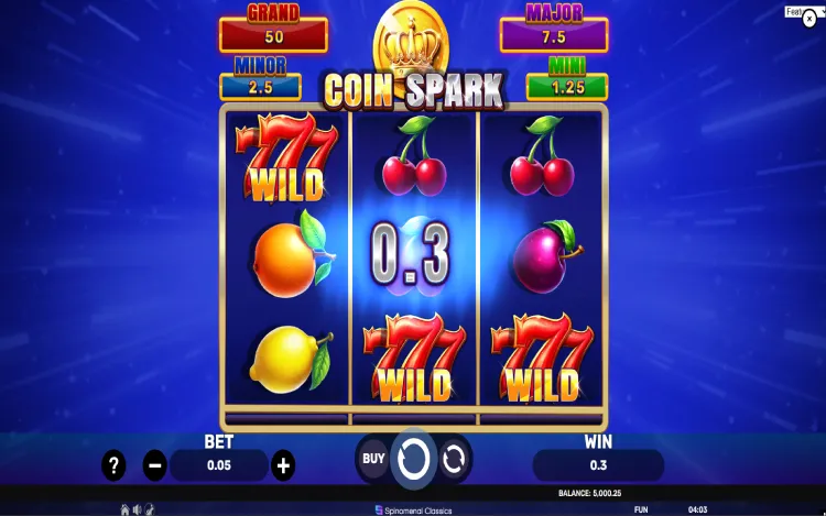 Coin Spark - Wild Symbol