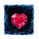 Coinfall The Big Freeze - Red Heart Symbol