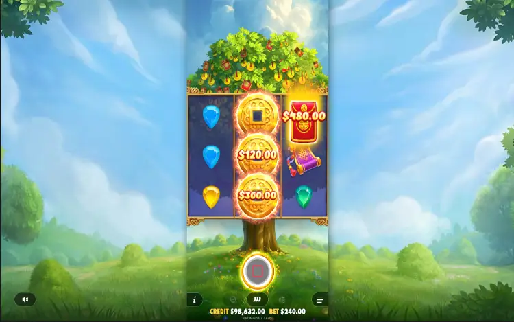 Lucky Fortune Tree - Collect Feature