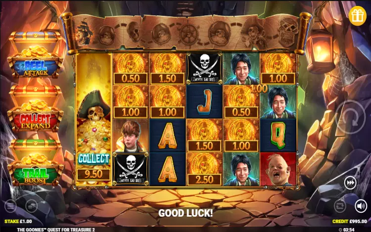 The Goonies Quest for Treasure 2 - Collect Feature