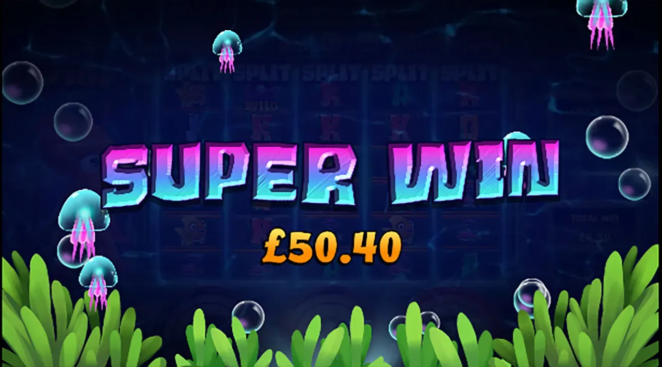 Colossal Splash Deep Dive Mobile Features - Bonus Game