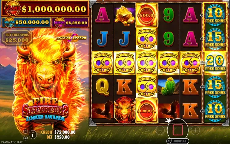 Fire Stampede 2 - Connect & Collect