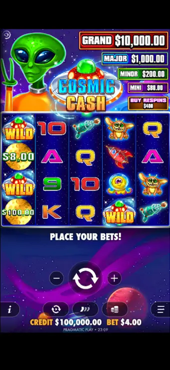 Cosmic Cash - Mobile Base Game