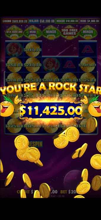 Cosmic Cash - Mobile Win