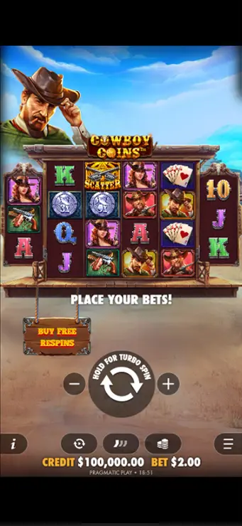 Cowboy Coins - Mobile Base Game
