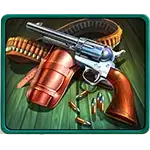 Cowboy Coins - Gun Symbol