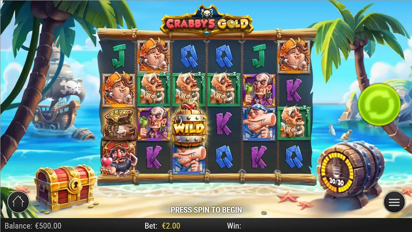 Crabbys Gold - Mobile Simple Win