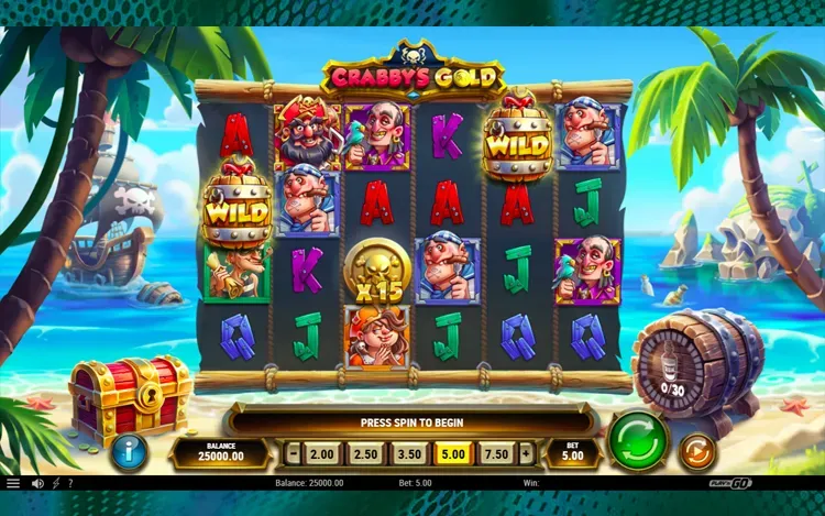Crabbys Gold - RTP and Wagering