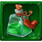 Crazy Wizard Warlocks Wilds - Flask Symbol