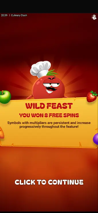 Culinary Clash Mobile Bonus