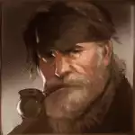 Cursed Treasure - Adventurer with a Pipe Symbol