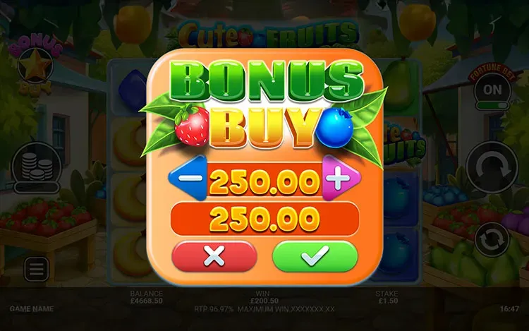Cute Fruits - Bonus Buy